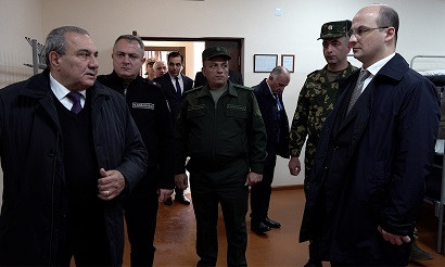 В Сюнике открылись погранзаставы пограничных войск СНБ «Корнидзор», «Хндзореск» и «Арташен»