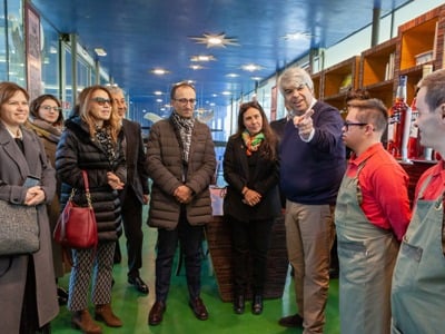 Իտալիայում Արսեն Թորոսյանը Ալեսսանդրա Լոկատելլիի ուղեկցությամբ այցելել է հաշմանդամություն ունեցող անձանց