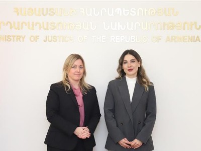 Министр юстиции Армении представила послу Швейцарии стратегические приоритеты своего ведомства