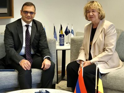 Замглавы МИД Армении представил гендиректору по глобализации МИД Бельгии подробности о «Перекрёстке мира»