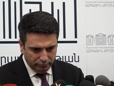 Спикер парламента Армении об архиепископе Кчояне: Я не вижу этого человека новым Католикосом
