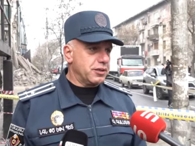 СС представила подробности обрушения части здания бывшего фортепианного завода в Ереване