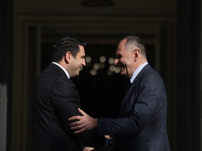 Armenia parliament speaker, Greece FM talk about ‘Trump Route’