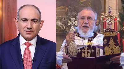 Newspaper: What scenario have authorities drawn up regarding the Catholicos, Armenian Apostolic Church?