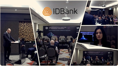 IDBank принял участие в конференции, посвящённой 10-летию Армянского института директоров