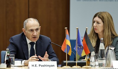 Премьер-министр Армении посетил Торгово-промышленную палату Германии
