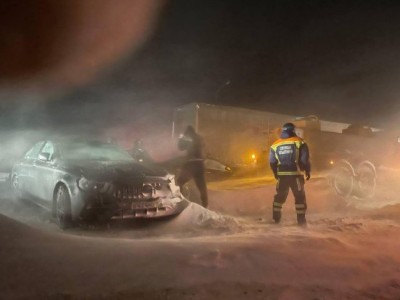 В Саратовской области РФ произошёл снежный «апокалипсис»