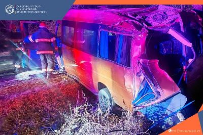 В Лорийской области произошло ДТП: есть пострадавшие