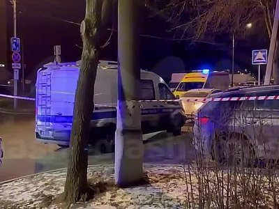 На юге Москвы подорвали машину ДПС: Двое полицейских погибли