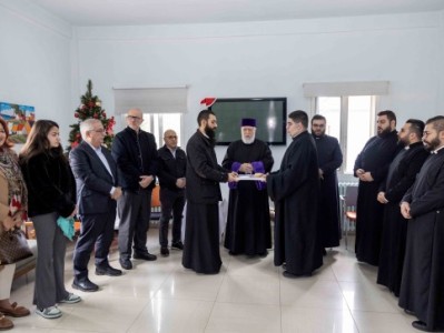 Սուրբ Ծննդյան տոների առիթով Արամ Ա–ն այցելել է Մեծի Տանն Կիլիկիո կաթողիկոսության հովանու ներքո գործող հաստատություններ