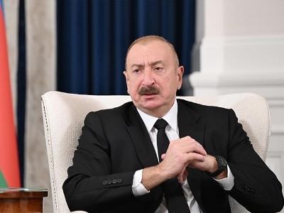 Алиев во время выступления в оккупированной Акне снова рассказал об армянской «оккупации»