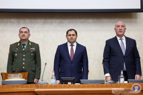 Սուրեն Պապիկյանը, ԳՇ պետը կոլեգիայի նիստի են մասնակցել. ամփոփել են 2025 թվականի արդյունքները
