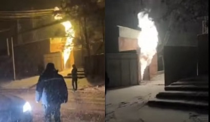 Из-за пожара, вспыхнувшего на подстанции, в Ереване остались без электричества целые кварталы