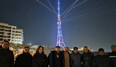 Министр: Церемония открытия новой системы освещения Ереванской телебашни состоится 30 декабря