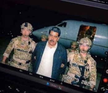 First footage of Nicolás Maduro detention appears online