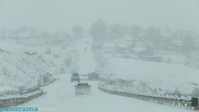 Дорога, ведущая от участкового пункта Агвана к Татеву, закрыта для большегрузов