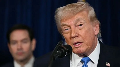 Trump: United States to run Venezuela until time comes for ‘safe, proper and judicious transition'