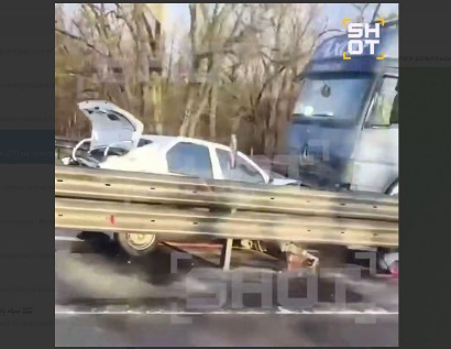 SHOT: Массовое смертельное ДТП в Ростовской области РФ, погибли 4 человека