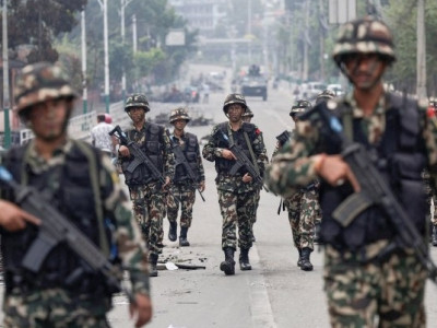 AP: Curfew imposed in southern Nepal border city after mosque vandalism sparks protests
