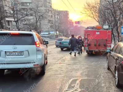 Բաղրամյան պողոտայում բախվել են «Mercedes»-ը, «Jeep»-ը, «Nissan»-ն ու «Ford»-ը