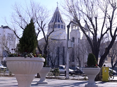 Armenian Churches of Tehran, the St. Mary Metro Station, and a Female Deacon