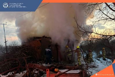 В селе Айгестан в сгоревшем доме найдено тело человека