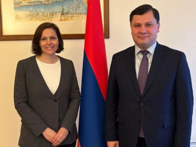 Դեսպան Խաչատրյանն ու Ֆանի Դելպին ընդգծել են Հայաստանում ԶՖԳ գրասենյակի բացման կարևորությունը