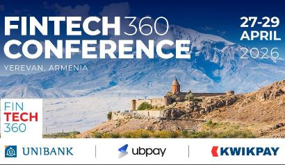 The FINTECH360 conference will be held in Yerevan from April 27 to 29
