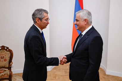 Մհեր Գրիգորյանը Ղազախստանի դեսպանի հետ քննարկել է առեւտրին վերաբերող հարցեր
