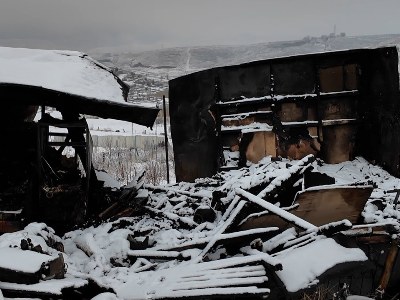 Ուժեղ բոց էր տվել, էլ փրկել չէր լինի. Էրեբունիում այրվել է միայնակ ապրող կնոջ վագոն-տնակը
