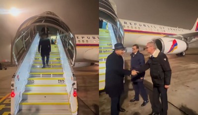 Armenia PM: I arrived in the Swiss Confederation on a working visit (VIDEO)