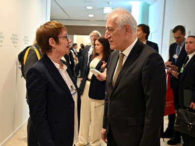 Վահագն Խաչատուրյանը զրույցներ է ունեցել Մարթա Կոսի, Սվետլանա Տիխոնովսկայայի, ՎԶԵԲ–ի նախագահի հետ