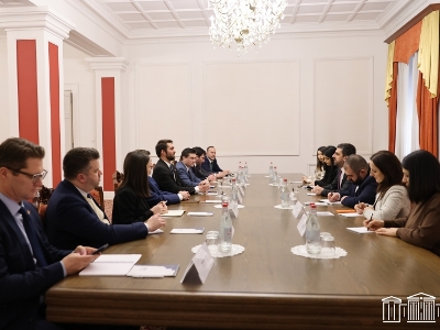 Քննարկվել է ՀՀ–ԱՄՆ ռազմավարական գործընկերության զարգացումը. Խանդանյանը հանդիպել է Կոնգրեսի աշխատակազմի անդամների հետ