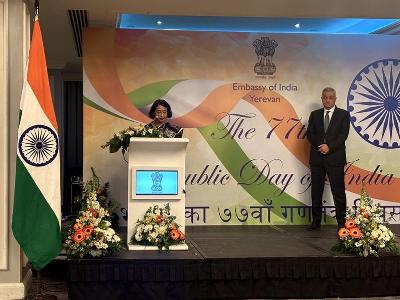 India and Armenia bilateral relations continued on their upward trajectory marked by consolidation. Ambassador 