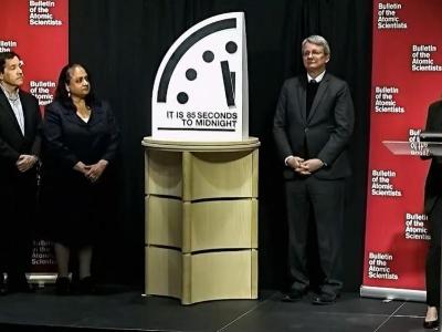 Ահեղ դատաստանի ժամացույցը 4 վայրկյանով առաջ է տարվել