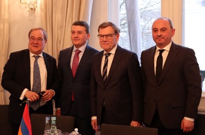 Armenia, Azerbaijan ambassadors to Germany discuss situation in South Caucasus