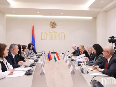 ՀՀ ԱԺ-ում Հունգարիայի ԱԺ պատվիրակության հետ քննարկվել են երկու երկրների երկխոսության զարգացման հեռանկարները