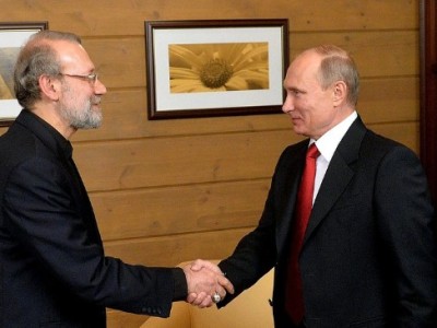 Путин встретился в Кремле с секретарем Совбеза Ирана Али Лариджани