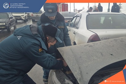 На трассе Ереван-Севан произошло цепное ДТП