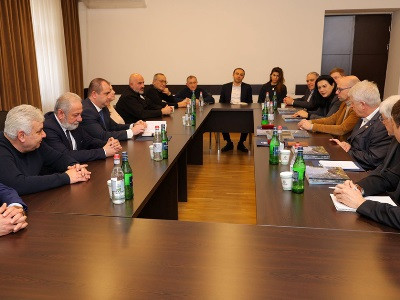Արցախի ԱԺ նախագահ Աշոտ Դանիելյանն ընդունել է Շվեյցարիայի Ազգային խորհրդի պատվիրակությանը