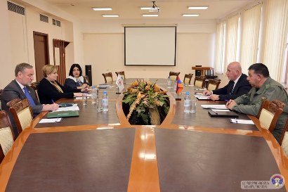 Замминистра обороны Армении и руководитель делегации МККК в Ереване обсудили программу совместных действий