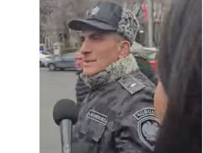 Новоназначенный начальник полиции Армении не стал отвечать на вопросы журналистов