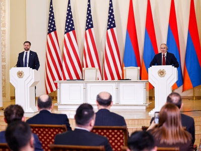 US Vice President's statements in Armenia translated by American side's translator