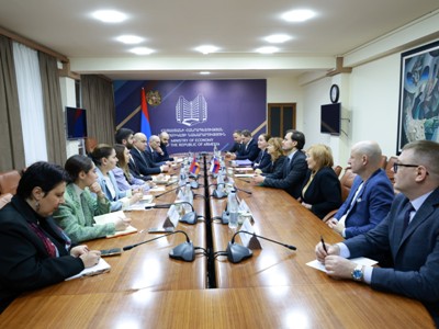 Արման Խոջոյանը և ՌԴ գյուղատնտեսության փոխնախարարը քննարկել են գյուղմթերքի արտահանման ծավալների ավելացման հեռանկարները