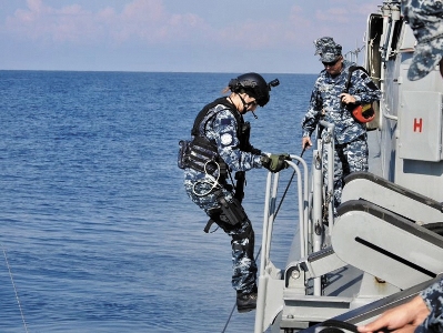 Военнослужащие Грузии и Турции приняли участие в морских учениях НАТО