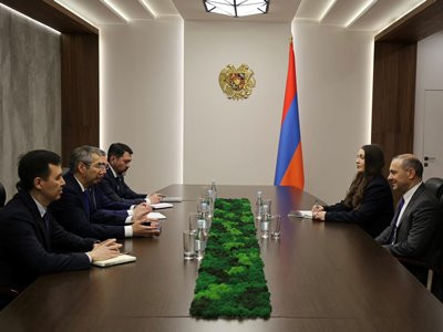 Արմեն Գրիգորյանը և Բոլատ Իմանբաևը քննարկել են Հայաստան–Ղազախստան երկկողմ հարաբերությունների օրակարգային հարցերը