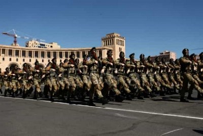 Newspaper: Armenia authorities want to hold big parade 10 days before parliamentary election