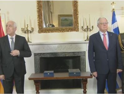 Greece president hopes Armenia-Azerbaijan peace agreement will be signed soon (VIDEO)