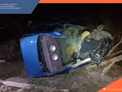 ДТП в Араратской области: Водитель погиб на месте