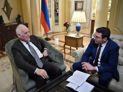 Президент Армении в интервью греческому изданию предложил «не стать заложниками исторической памяти»